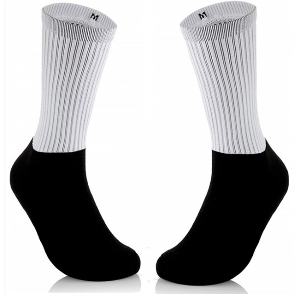 Print Polyester Sports Blank Socks For Sublimation Print Polyester Sports Blank Socks For Sublimation