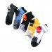 High Quality Sports Striped Pattern Wear proof Cushioned Ankle Socks