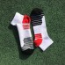 High Quality Sports Striped Pattern Wear proof Cushioned Ankle Socks