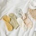 Girls Mesh Breathable Solid Color Ankle Socks