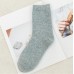 Crew warm breathable sweat absorbent women thicken angora socks