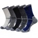 Custom Heather Color Matching Athletic Sport Terry Cotton Crew Socks