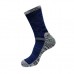 Custom Heather Color Matching Athletic Sport Terry Cotton Crew Socks