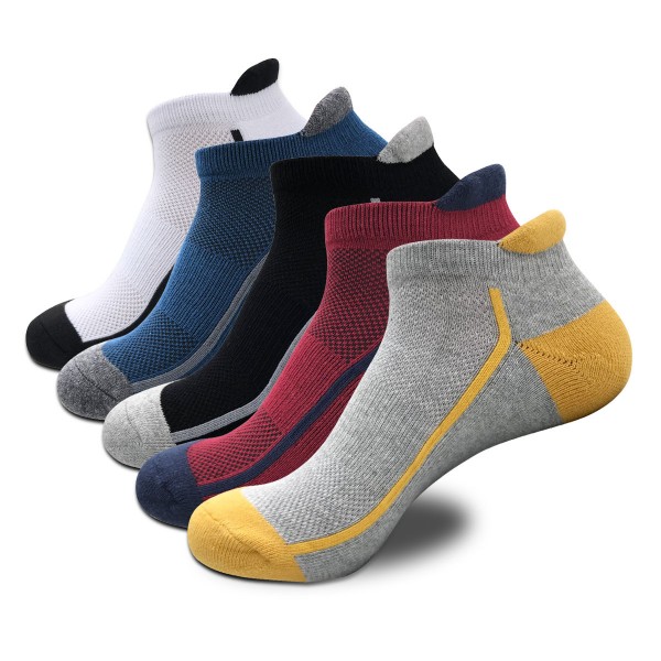 Color Matching Sports Thick Towel Durable Ankle Socks Color Matching Sports Thick Towel Durable Ankle Socks
