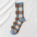 Womens Winter Colorful Design Combed Cotton Socks
