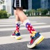 Unisex Men Young Personality Street Fashion Cartoon Print Mid Calf Crew Socks Unisex Men Young Personality Street Fashion Cartoon Print Mid Calf Crew Socks