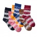 Autumn Cotton Argyle Crew Socks Breathable Cotton Dress Socks