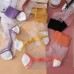 Women Candy Color Fashion Dress Socks Transparent Cool Socks