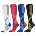 Knee High Socks 20-30 mmhg Medical Nurse Compression Socks Sports For Hiking Cycling Running High Socks