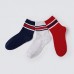 Unisex Embroidery Cartoon Casual Ankle Striped Street Sports Crew Socks