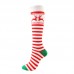 Wholesale Christmas Compression Socks Customized Knee High Socks Festival Sports Socks