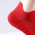 Customized professional combed cotton anti-bacterial sport unisex ankle socks