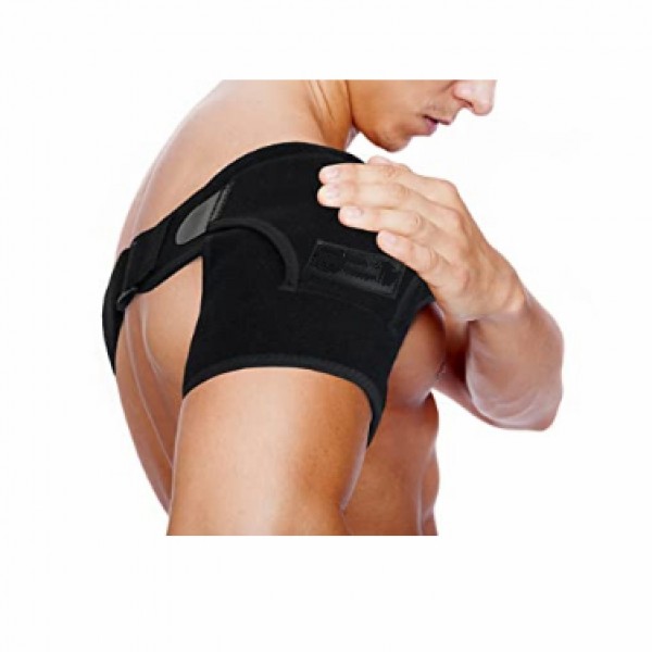 Copper Compression Recovery Shoulder Brace Adjustable Fit Wrap Sleeve For Men Women Copper Compression Recovery Shoulder Brace Adjustable Fit Wrap Sleeve For Men Women