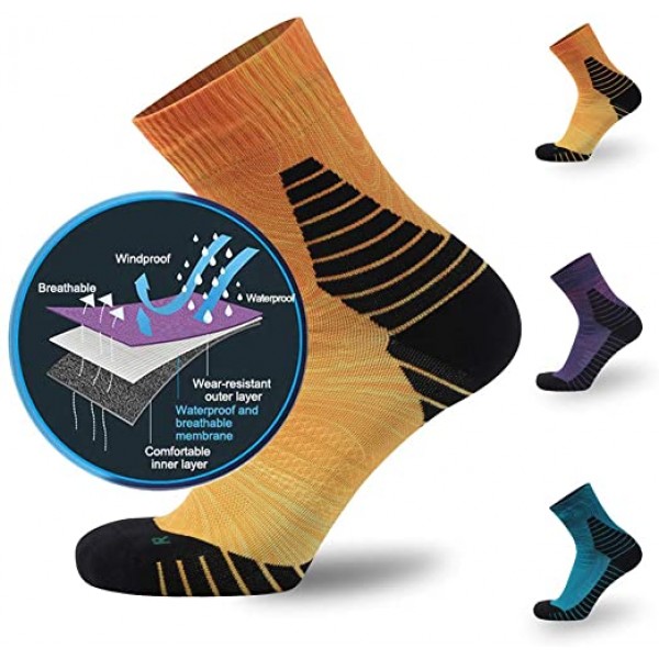 Waterproof Socks Unisex Breathable Hiking Trekking Ski Wading Socks