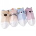 Fashion cotton mesh summer cute boat kids socks