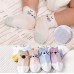 Fashion cotton mesh summer cute boat kids socks