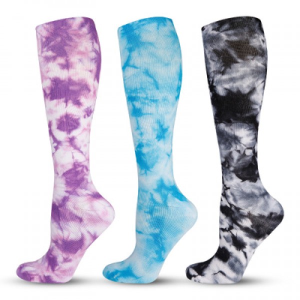 Tie Dye Knee High Sports Socks Streetwear Fashion Skateboard Compression Socks Tie Dye Knee High Sports Socks Streetwear Fashion Skateboard Compression Socks