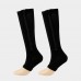 Wholesale Custom Logo Unisex Copper Premium Nylon Compression Socks Zipper