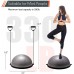 Half Yoga Exercise Ball with Resistance Bands And Balance Ball Trainer