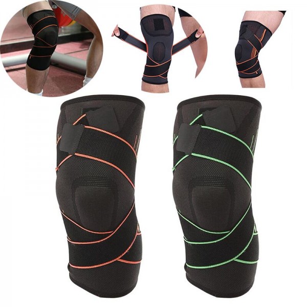 Sports unisex cycling protective tactical elastic fashion knee brace Sports unisex cycling protective tactical elastic fashion knee brace