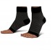 Unisex sports anti-slip toeless compression warm ankle pads
