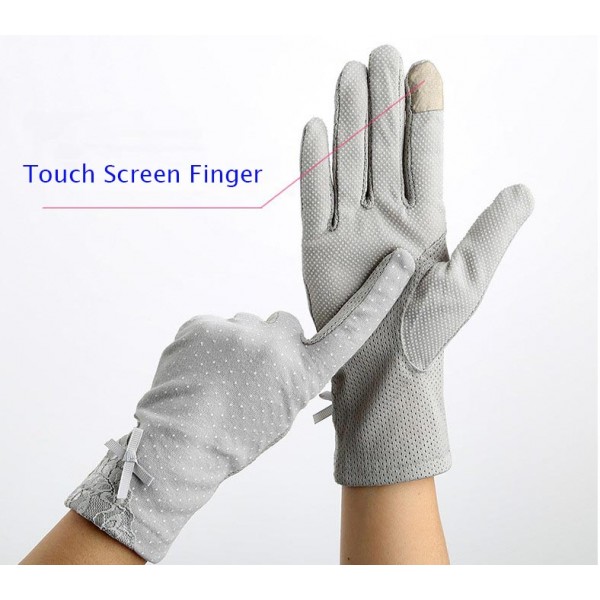 Women summer sunscreen gloves anti-uv touch screen gloves Women summer sunscreen gloves anti-uv touch screen gloves