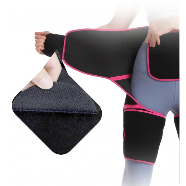 Neoprene 3-in-1 Trimmer Leg Body Slimming Belt Waist Trainer Shapewear