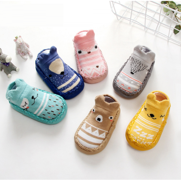 Baby 3D rubber sole indoor floor slipper socks Baby 3D rubber sole indoor floor slipper socks