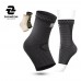 Black ankle compression brace for Running