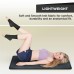 Black ankle compression brace for Running