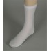 Mans cotton polyester disposable airline tube socks