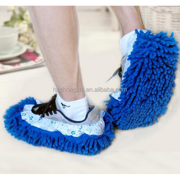 Dust Mop Slippers Sock Microfiber Bedroom Footwear Dust Mop Slippers Sock Microfiber Bedroom Footwear