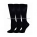 Cheap custom logo black tube men business knee high socks Cheap custom logo black tube men business knee high socks