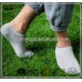 sport men cotton colored ankle socks boy white socks