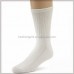 Bulk wholesale plain white socks for printing