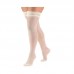 Womens LITES 15-20 mmHg beige Thigh High Support Stockings compression socks