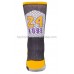 Wholesale custom logo polyester sports printing crew basketball socks