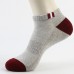 Mesh thin men sports running football basketball cotton angle socks