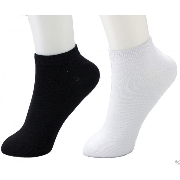 Men cotton athletic low cut sneaker liner socks