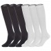 6 pairs unisex cheap compression sock 8-15mmhg