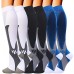 6 pairs unisex cheap compression sock 8-15mmhg