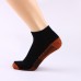 Sliver copper sport running sock