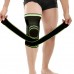 Wholesale Three color Adjustable Knee Compression Sleeve Knee Brace With Side Stabilizers