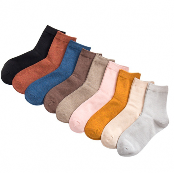 OEM custom wholesale anti-bacterial breathable custom bamboo fiber socks