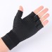 Copper infused compression gloves for arthritis, carpal tunnel, computer typing fingerlless gloves