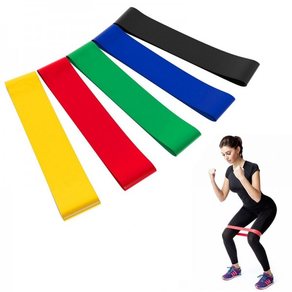 High elastic TPE yoga resistance loop band High elastic TPE yoga resistance loop band