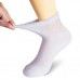 Mens and Womens cotton Half Cushion Quarter Diabetic Socks