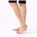 Wholesale 20-30mmHg stocking open toe compression socks with zipper