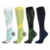 Wholesale Striped Marathon Cycling Nylon Varicose Veins Compression Socks