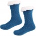 Anti-slip Grips slipper unisex Fleece fur lined warm color room floor socks Anti-slip Grips slipper unisex Fleece fur lined warm color room floor socks